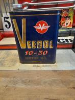 ancien bidon huile vide veedol 10/30 motor oil, Collections, Envoi, Utilisé, Autres types