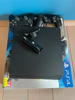 Playstation Slim 1TB + 2 Controllers en Extras, Comme neuf, Envoi