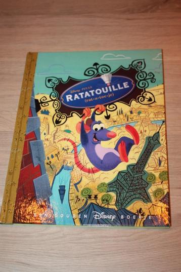 Een gouden Disney boekje , Ratatouile , als nieuw  beschikbaar voor biedingen