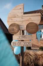 Geboortebord "koets", Enlèvement