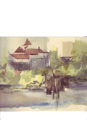 JOS HENDRICKX Belgische Kunst Schilderkunst Tekeningen Lino, Enlèvement ou Envoi, Comme neuf