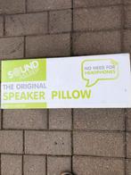 Sound asleep the origineel speaker pillow nieuw in de doos, Huis en Inrichting, Slaapkamer | Beddengoed, Ophalen of Verzenden