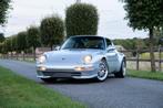 Porsche 911 Carrera 4, polar silver, 4 zetels, Zwart, Leder, Bedrijf