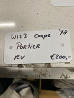 Mercedes W123 coupe 1978 Portier Rechtsvoor, Auto-onderdelen, Ophalen, Gebruikt, Deur