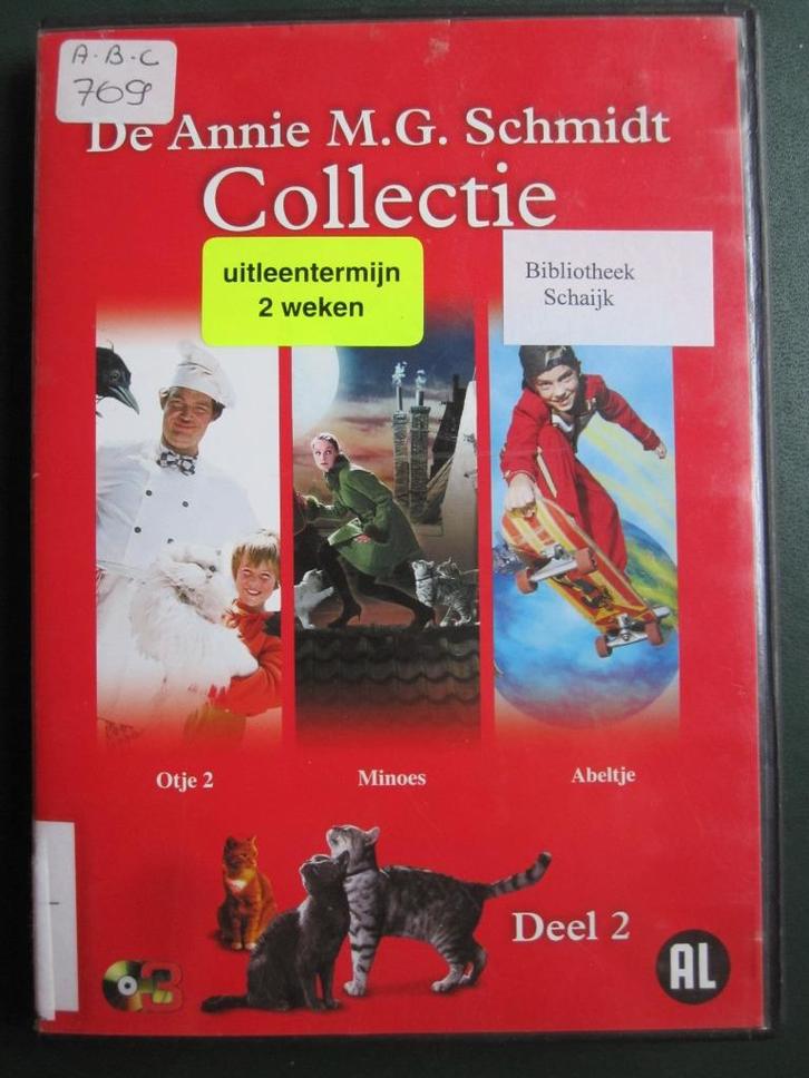 De Annie M.G. Schmidt collectie - deel 2 (3 films op 3 disc), Cd's en Dvd's, Dvd's | Kinderen en Jeugd, Zo goed als nieuw, Film