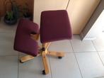 Stokke kniestoel op wieltjes, Huis en Inrichting, Bureaustoelen, Ophalen of Verzenden, Zo goed als nieuw, Bureaustoel, Rood