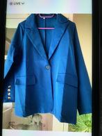 Nieuwe blauwe kostuumvest ( blazer) dames Mt: L, Ophalen of Verzenden, Nieuw, Maat 42/44 (L), Blauw