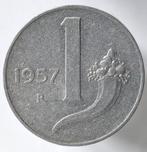 Monnaie Italie : 1 lire 1957, Enlèvement ou Envoi, Italie, Monnaie en vrac