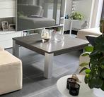 Eikenhouten Salontafel Grijs, Ophalen, Gebruikt, 50 tot 100 cm, 50 tot 100 cm