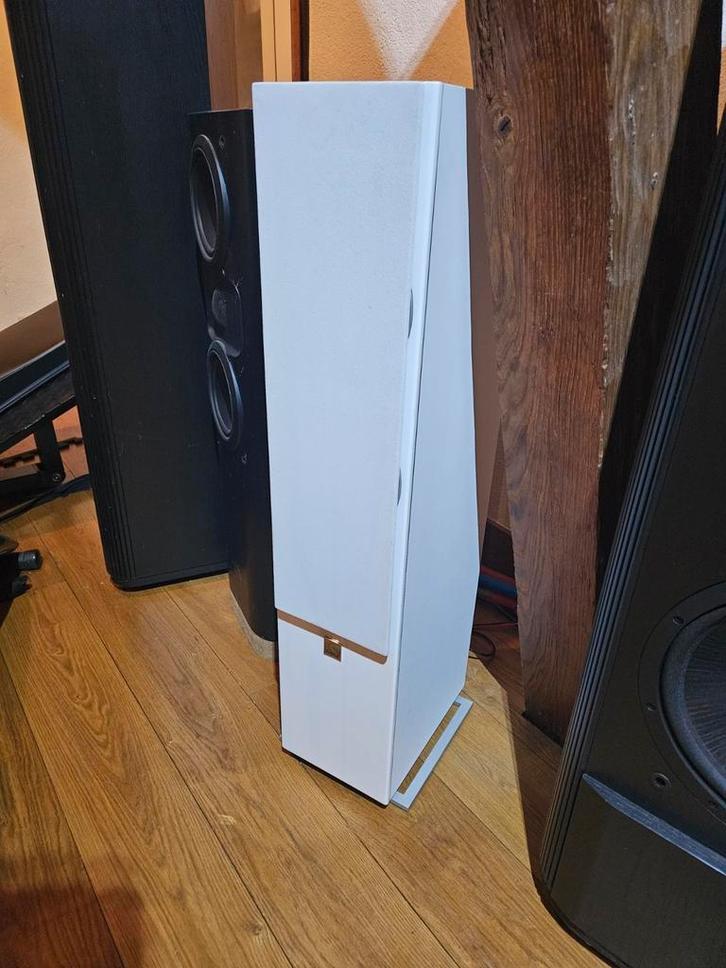Dali zensor 7 wit speakers, Audio, Tv en Foto, Luidsprekerboxen, Zo goed als nieuw, Ophalen