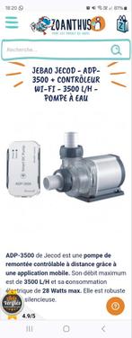Pompe de remontée Jebao, Animaux & Accessoires, Filtre ou CO2, Utilisé, Enlèvement ou Envoi