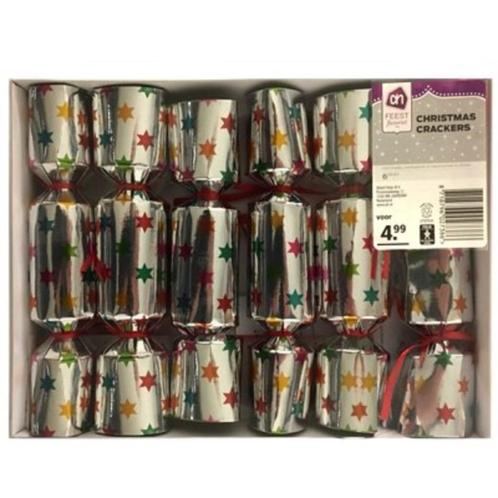 Kerst christmas crackers 6 stuks, Diversen, Kerst, Nieuw, Ophalen of Verzenden