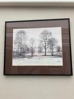 Tekening landschap, Antiek en Kunst, Ophalen