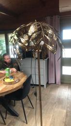 Staanlamp palmboom , goud, Ophalen, Zo goed als nieuw