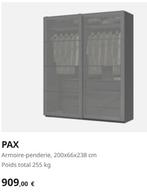Garde robe PAX 200x66x238, Comme neuf, Autres essences de bois, 200 cm ou plus, Avec tiroir(s)