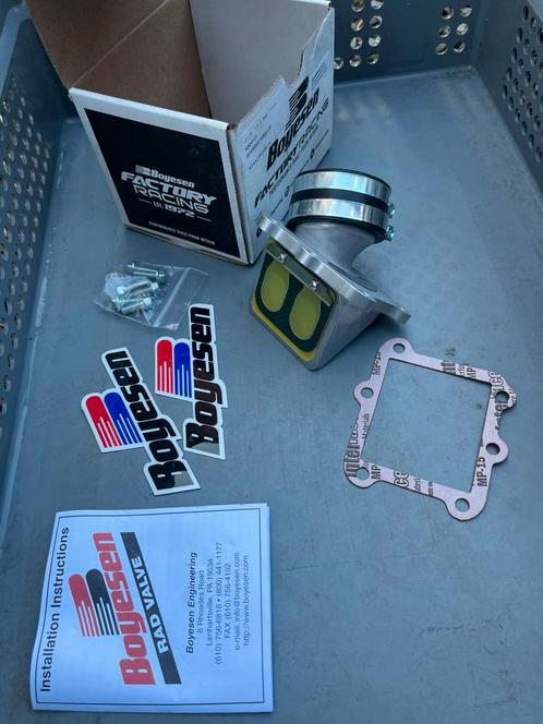 Honda CR125R 2001—2003 Boyesen RAD-klep RAD01K Nieuw, Motoren, Onderdelen | Honda, Nieuw, Ophalen of Verzenden