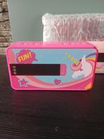Wekkerradio big ben unicorn / eenhoorn, Ophalen, Gebruikt, Digitaal