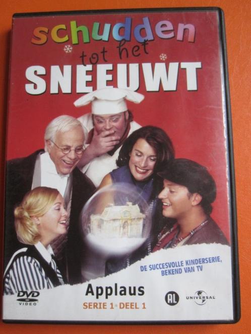 Schudden tot het sneeuwt - Applaus, Cd's en Dvd's, Dvd's | Kinderen en Jeugd, Zo goed als nieuw, Tv fictie, Avontuur, Alle leeftijden