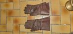 Oude lederen handschoenen., Ophalen, Handschoenen