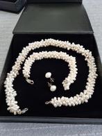 Set parels, Handtassen en Accessoires, Kettingen, Ophalen of Verzenden, Zo goed als nieuw