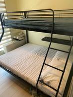 Stapelbed voor 3 personen volledig met matrassen nog NIEUWE, Maison & Meubles, Enlèvement ou Envoi, Comme neuf, Queen size, Lits superposés