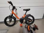 Fiets 14 inch met steunwieltjes, Fietsen en Brommers, Fietsen | Kinderfietsjes, Ophalen, Gebruikt