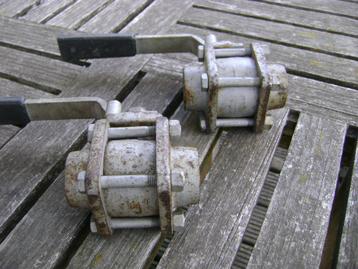 2 x Kogelkraan Alfa 1'' beschikbaar voor biedingen