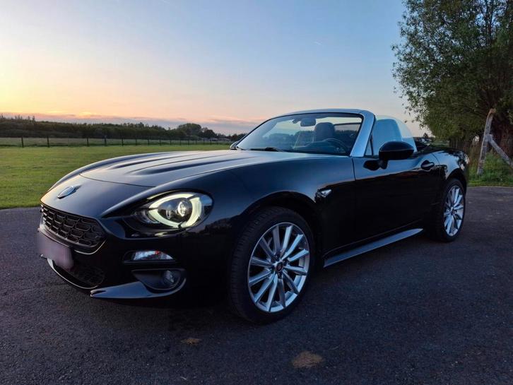 Fiat 124 Spider, Auto's, Fiat, Particulier, 124 Spider, ABS, Achteruitrijcamera, Adaptieve lichten, Airbags, Airconditioning, Alarm