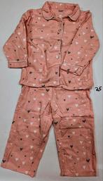 Pyjama flanel roze/meisje/maat 86-92, Comme neuf, Bambino, Fille, Enlèvement