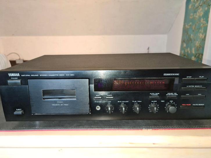 YAMAHA KX-380 Cassettedeck, Audio, Tv en Foto, Cassettedecks, Enkel, Ophalen of Verzenden