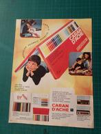 Caran d'Ache crayons - publicité papier - 1970, Collections, Autres types, Utilisé, Enlèvement ou Envoi