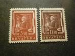 Kroatië/Croatie 1943 Mi 148/149** Postfris/Neuf, Verzenden