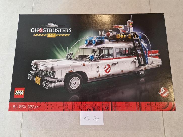 Lego 10274 ecto-1, Kinderen en Baby's, Speelgoed | Duplo en Lego, Nieuw, Lego, Complete set, Ophalen