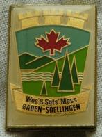 Speld, Wo's & Sgts' Mess Baden-Soellingen, RCAF, tot 1994., Verzamelen, Militaria | Algemeen, Ophalen of Verzenden, Luchtmacht