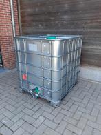 Anti algen IBC's 1000 liter watervaten in nieuwstaat!, Tuin en Terras, Ophalen, Kunststof, Met kraantje, 150 liter of meer