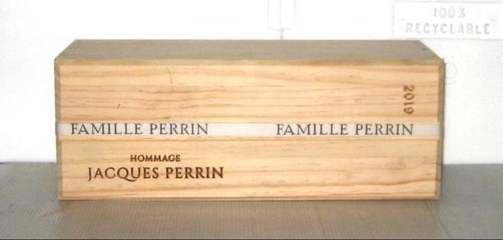 2019 Châteauneuf du Pape “Hommage à Jacques Perrin”, Verzamelen, Wijnen, Nieuw, Champagne, Frankrijk, Ophalen