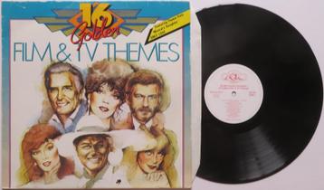 Studio London Orchestra - 16 Golden film & TV themes. Lp, Enlèvement ou Envoi, Utilisé, 12 pouces