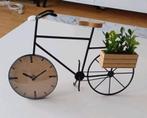 Fiets met klok, Huis en Inrichting, Ophalen of Verzenden, Nieuw, Analoog, Overige typen