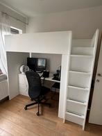 Lit et Bureau Enfants, 90 cm, 180 à 200 cm, Enlèvement, 200 cm