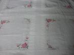 Tafelkleed met Bloemmotief, Enlèvement ou Envoi, Comme neuf, Blanc, Nappe ou Toile cirée