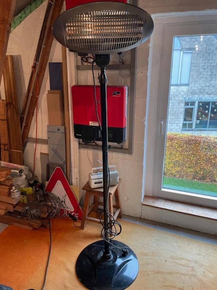 Chauffage de terrasse électrique, Tuin en Terras, Terrasverwarmers, Zo goed als nieuw, Elektrisch, Ophalen