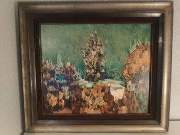 Surrealistisch schilderij beschikbaar voor biedingen