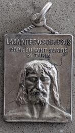 Medaillon van Lijkwade van Turijn , gezicht van Jezus, Antiek en Kunst, Ophalen of Verzenden