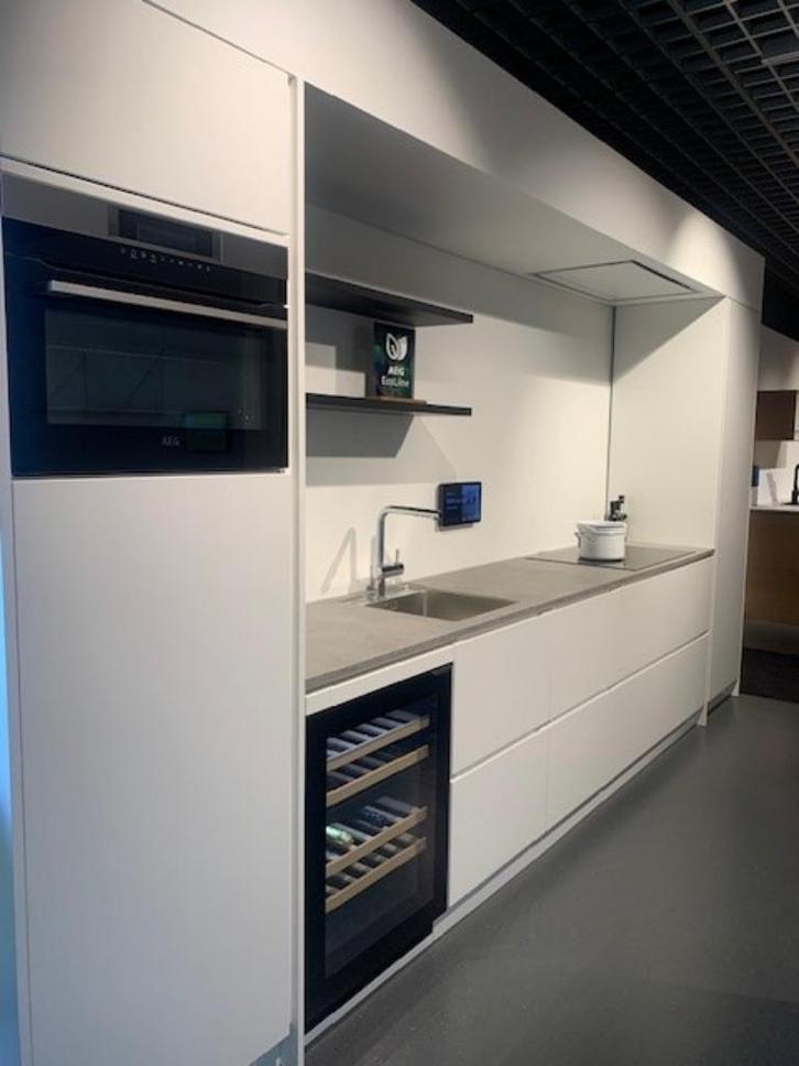 TOONZAALKEUKEN MANO WIT INCLUSIEF TOESTELLEN, Huis en Inrichting, Keuken | Complete keukens, Nieuw, Enkelwandige keuken, Wit, Overige materialen