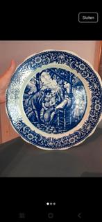 Groot decoratief bord van Boch,delfts, Antiek en Kunst, Ophalen of Verzenden