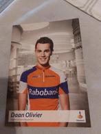 Wielerkaart : Daan Olivier / Rabobank, Verzenden, Zo goed als nieuw, Poster, Plaatje of Sticker
