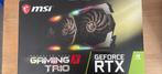 RTX GeForce 2080 Super MSI Gaming Trio X, Computers en Software, Ophalen, Zo goed als nieuw