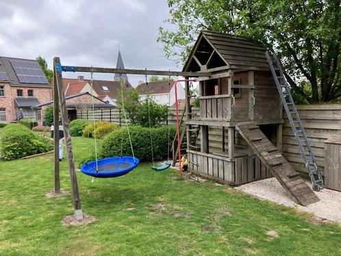 Outdoor Speelhuisje / boomhut, Kinderen en Baby's, Speelgoed | Buiten | Speelhuisjes, Gebruikt, Hout, Ophalen
