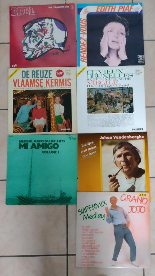 LP  Brel, Piaf, Mi Amigo, Vandenberghe..., Cd's en Dvd's, Vinyl | Nederlandstalig, Ophalen of Verzenden