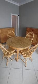 Eetkamer Grenen, Huis en Inrichting, Complete eetkamers, Ophalen, Gebruikt